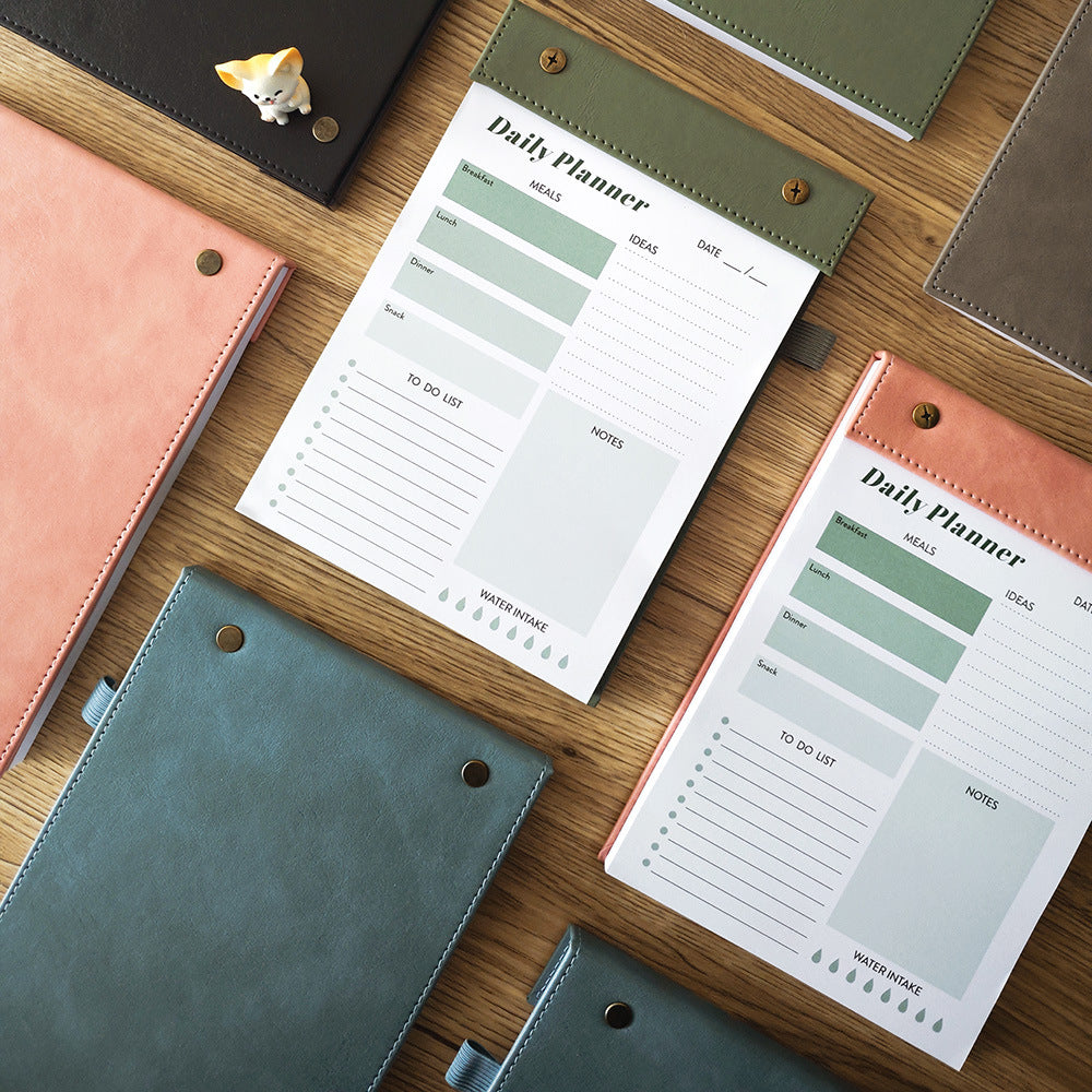 Tearable Notebook With Dot-Matrix Lined Loose-leaf Pages