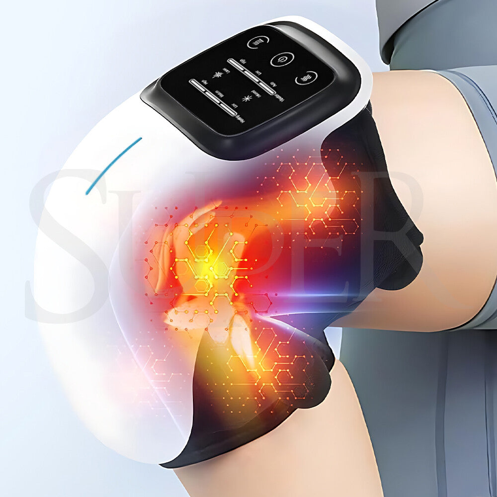Electric Knee Massager Smart Infrared Heating Therapy Machine Relief Elbow Pain