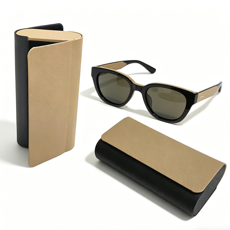 Dual Glasses Case 2-in-1 Double Eyeglasses Case For Women & Men