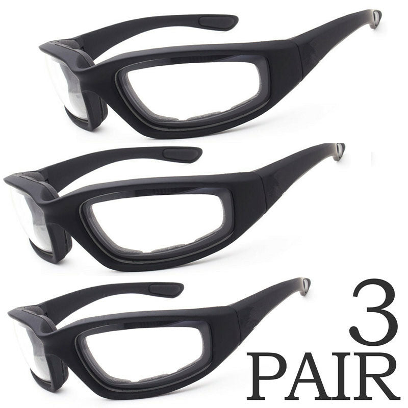 Cycling Sunglasses Chopper Outdoor Sports Glasses For Men Wrap Around UV400 Protection For Fishing Driving Glasses Windproof Biker Goggles
