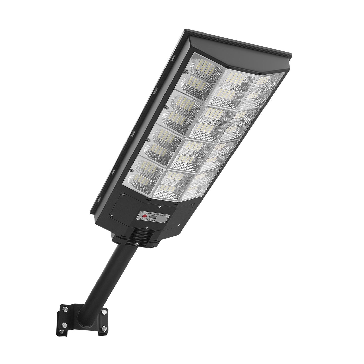 8000W Solar Street Lights Outdoor, 450000LM, Commercial Parking Lot Lights Dusk To Dawn, LED Flood Security Lamp With Motion Sensor, IP67 Waterproof Outdoor Lighting, For Driveway Yard, 2 Pack