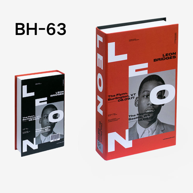 Simulation Book Decoration Soft Book Box