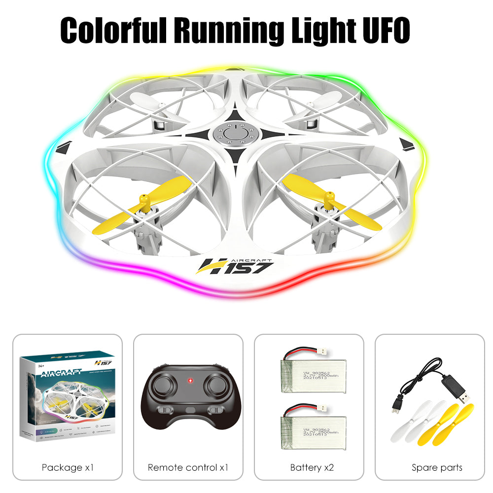H158 White Dual Electric Drone