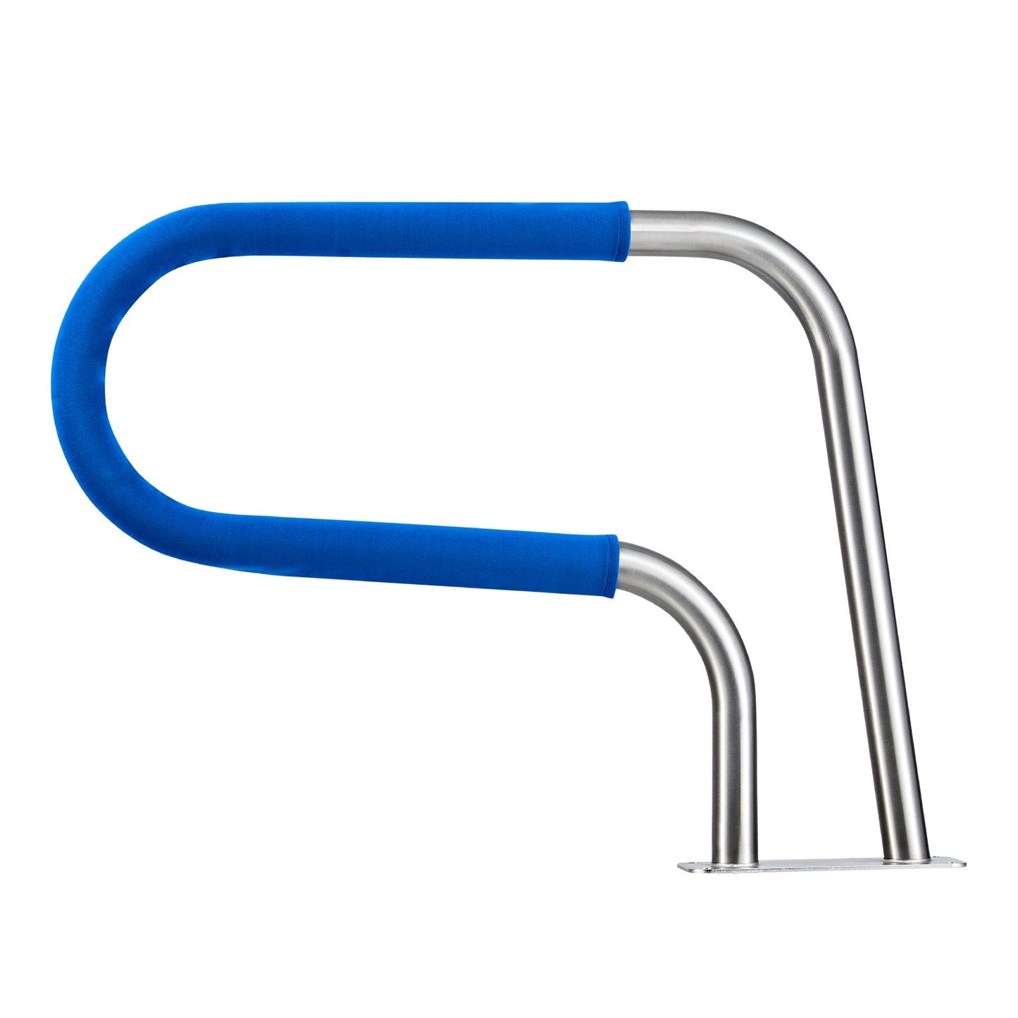 Pool Rail, 31 X 22 Inch Pool Handrail, 220 Lbs Load Capacity Heavy Duty 304 Stainless Steel Swimming Handrail, Detachable Nonslip Sleeve, Rich Accessories, For Poolside, Water Parks, Spa Centers