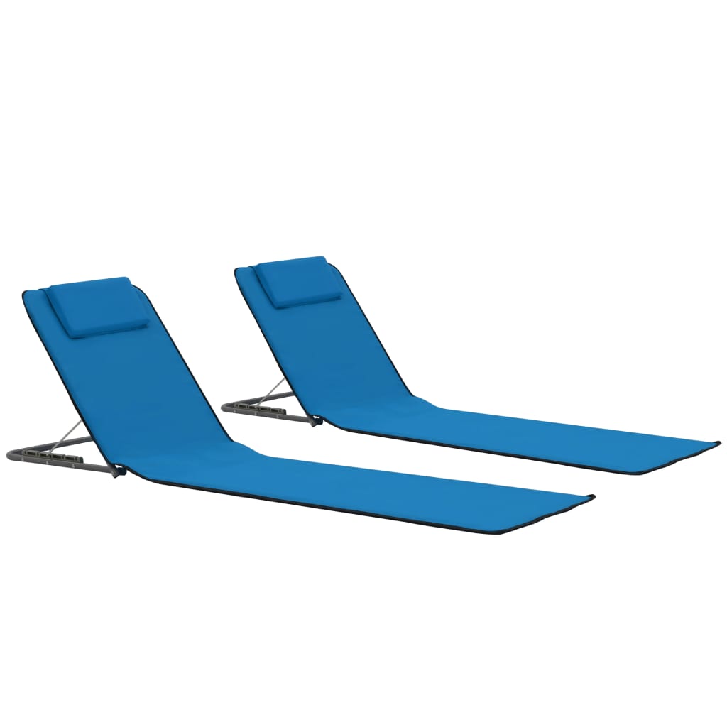 Foldable Beach Mat 2 pcs and Foldable
