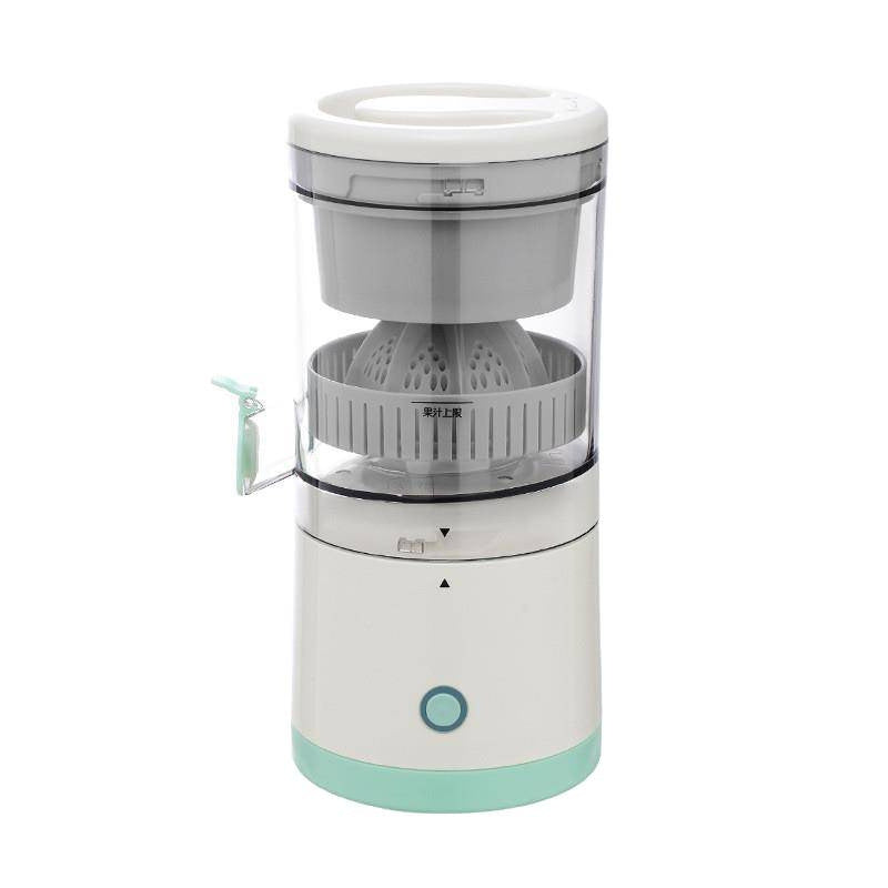 Mini blender portable vert avec batterie intégrée et système à 5 lames