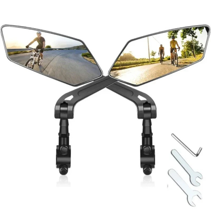 Support Pan European Shipping Bicycle Rearview Mirror Adjustable 360 Rotation You Can Freely Adjust Up