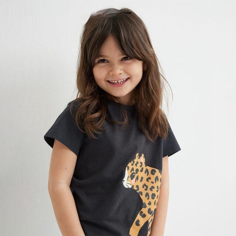 Cute Printed Casual Top For Girls
