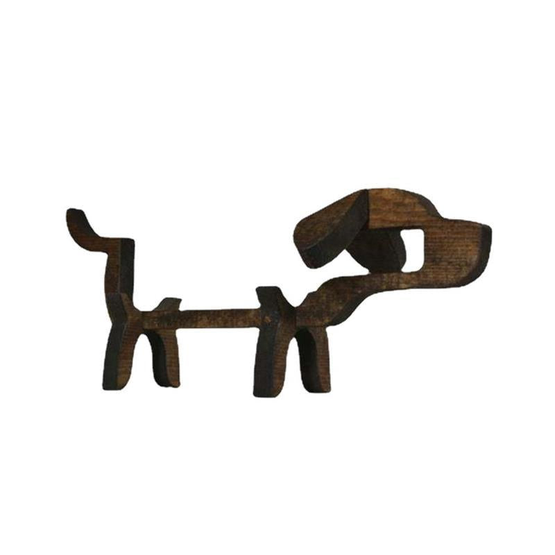 European And American New Wooden Animal Wine Rack