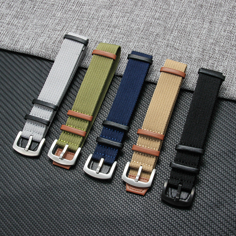 Nylon Watchband Field Vintage Watch Unisex