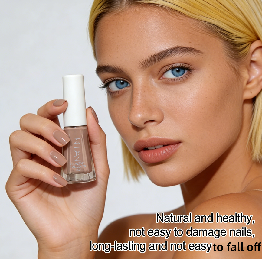 Alcohol-free, Light-scented Peelable Nail Polish No Baking Neede10ML. Flattering And Long-lasting, Not Easy To Chip. Suitable For Home Use. High-shine Anti-peel Nail Care Formula. Apricot Nail P