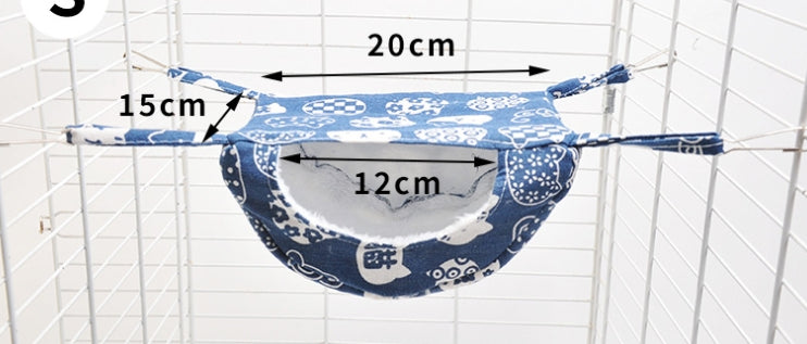 Double-layer canvas hanging nest-lucky cat-1 piece