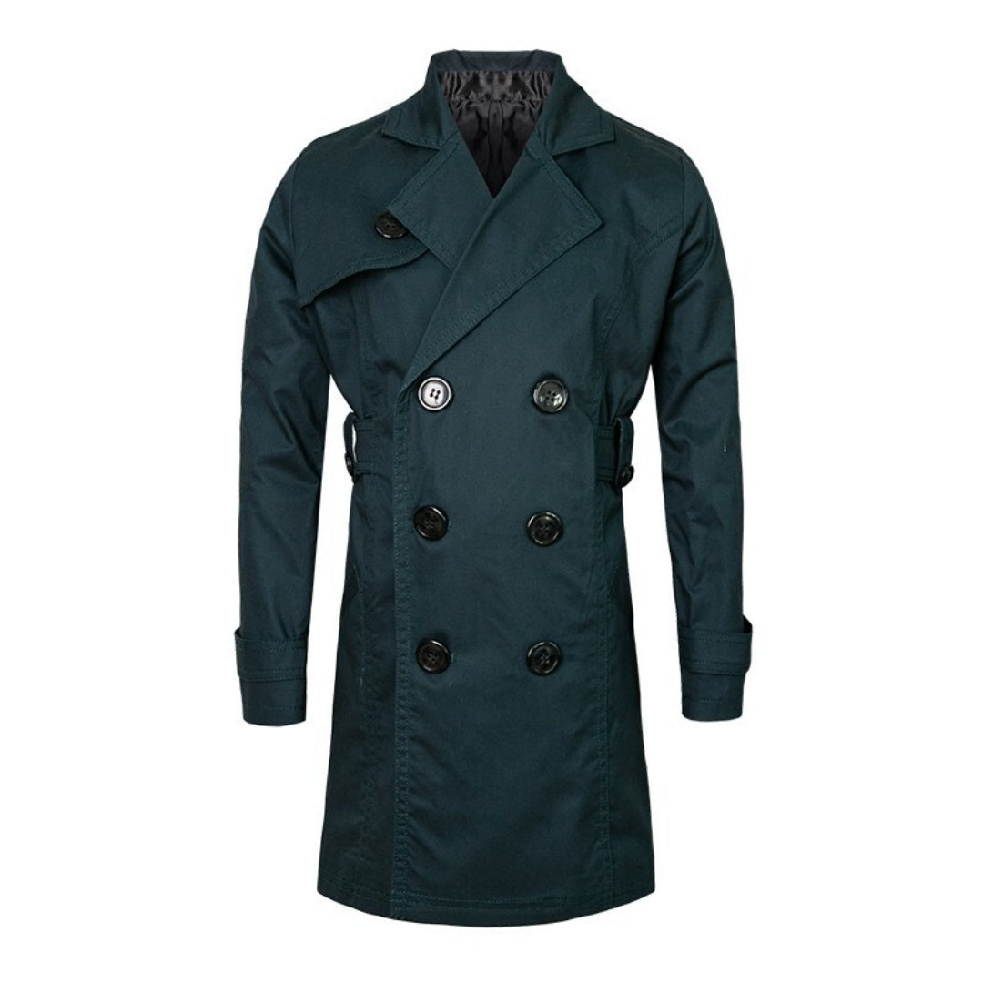 Trench-Coat Enfant Double Boutonnage Coton - 4 à 9 ans