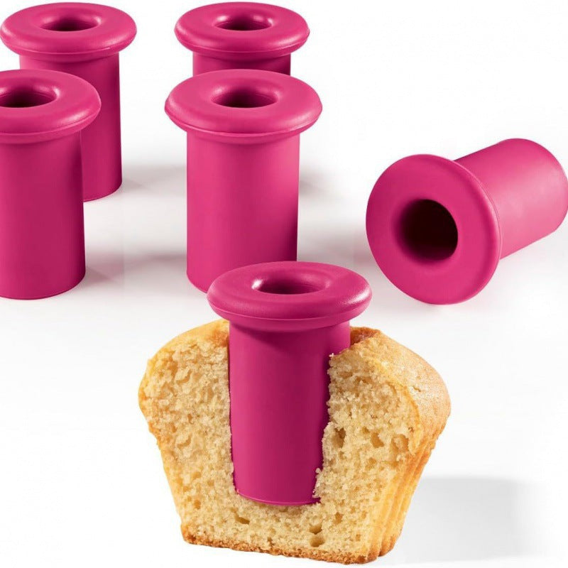 Kitchen Baking Helper Set Multi-Use Silicone Hollow Plugs For Perfect Bread, Cakes And Muffins Must Have Home Gadget