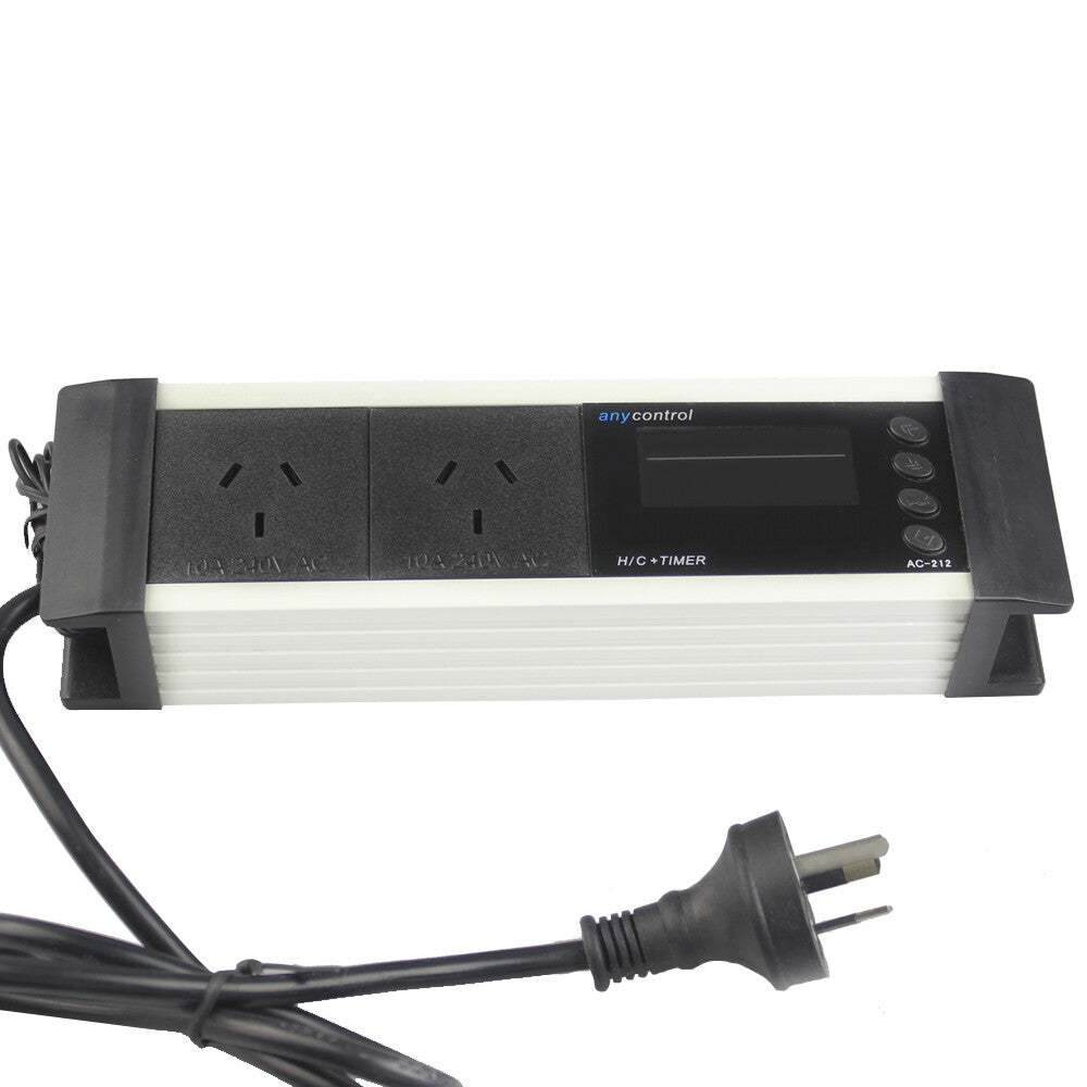 LCD Reptile Aquarium Digital Day Night Timer Temperature Thermostat Controller