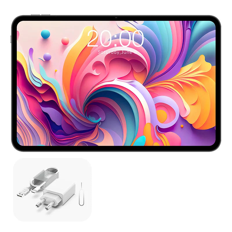 【New】Teclast T65, 13.4 Inch 120Hz Tddi, Android 16 Tablet, (8Gb+12Gb)20Gb Ram, 128Gb Rom, Unisoc T7280, 8 Cores, Mali-G57, 1920X1200, 8000Mah, 4g Volte, Wifi, Gps, 13Mp+5Mp