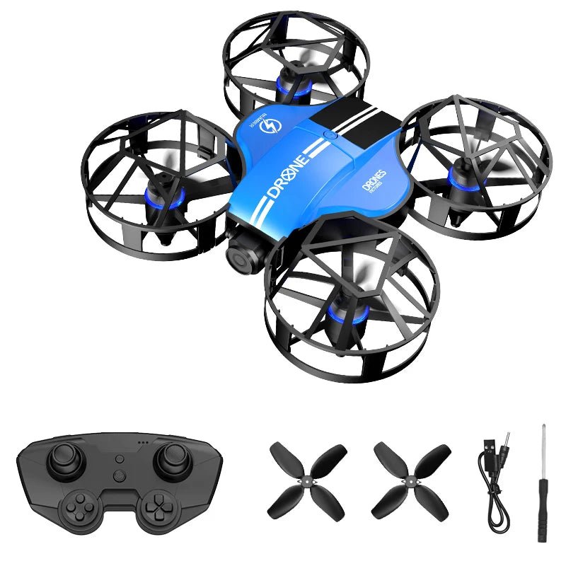 DWI nouveau Drone 812PRO profession HD drone aérien 360 ° Caméra de protection avec WiFi FPV RC Drone hauteur garder hélicoptère jouets pour enfants