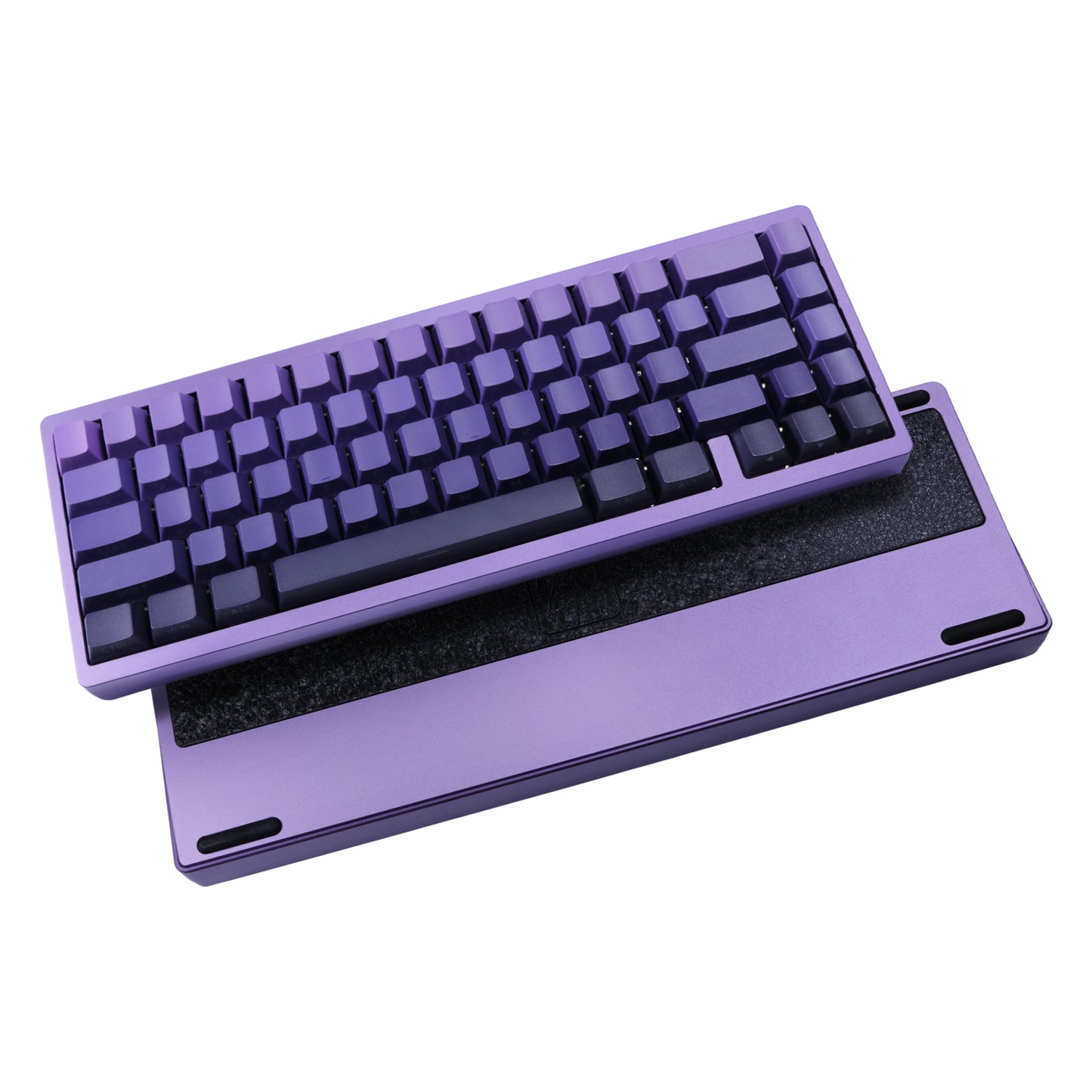 Aluminum Block 65-Key Tri-Mode Mechanical Keyboard