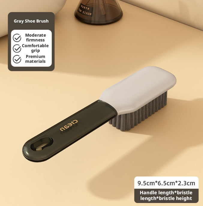 Soft Hair Cleaning Brush-Shoe Brush-Gray-1