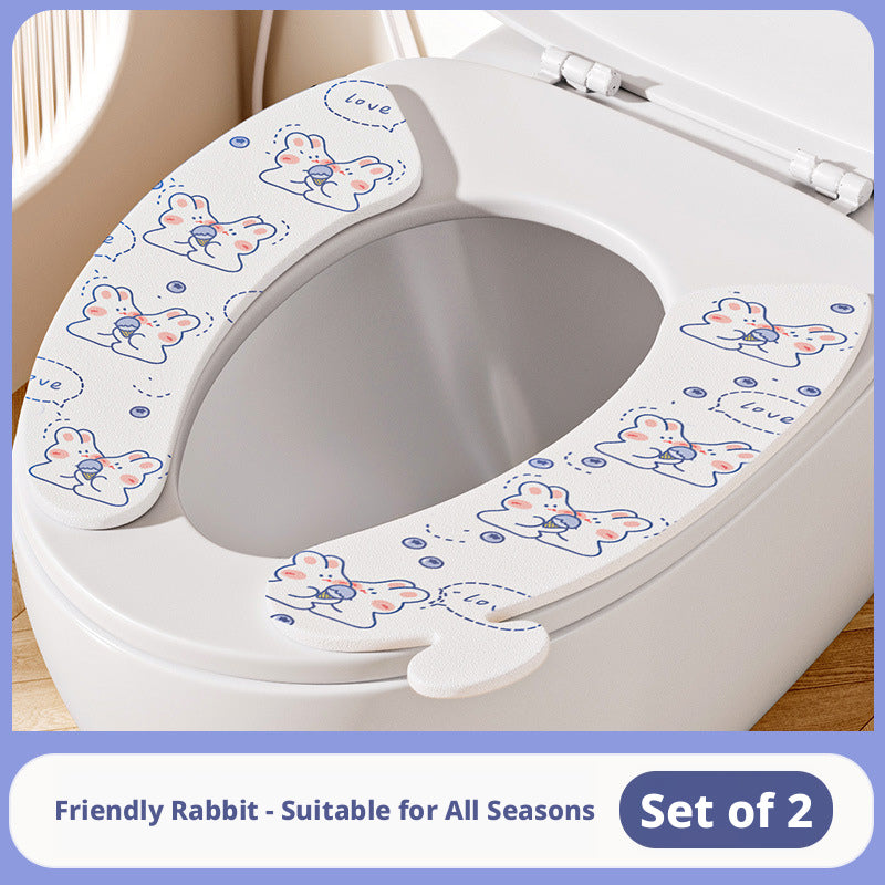 Handle-mounted toilet mat-Youai Rabbit-1 piece
