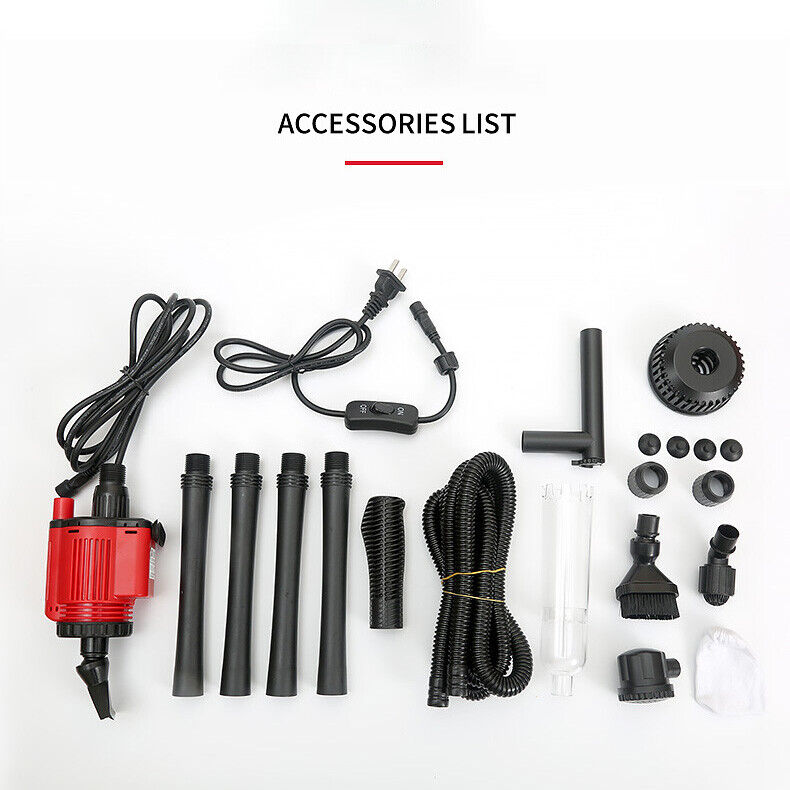Upgraded Electric Water Exchanger Cleaner Aquarium Fish Tank Clean Pump Gravel
