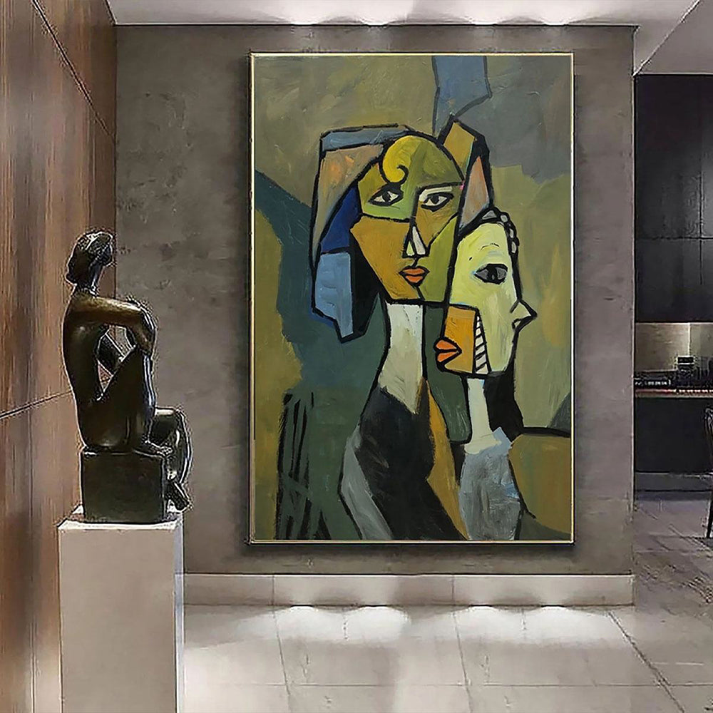 Handmade Abstract Frameless Artwork Canvas Oil Paintings Modern Eye Art Picture Wall Arrival Decorative Items For Cafe Decor Rolled Frameless Unstretched Painting