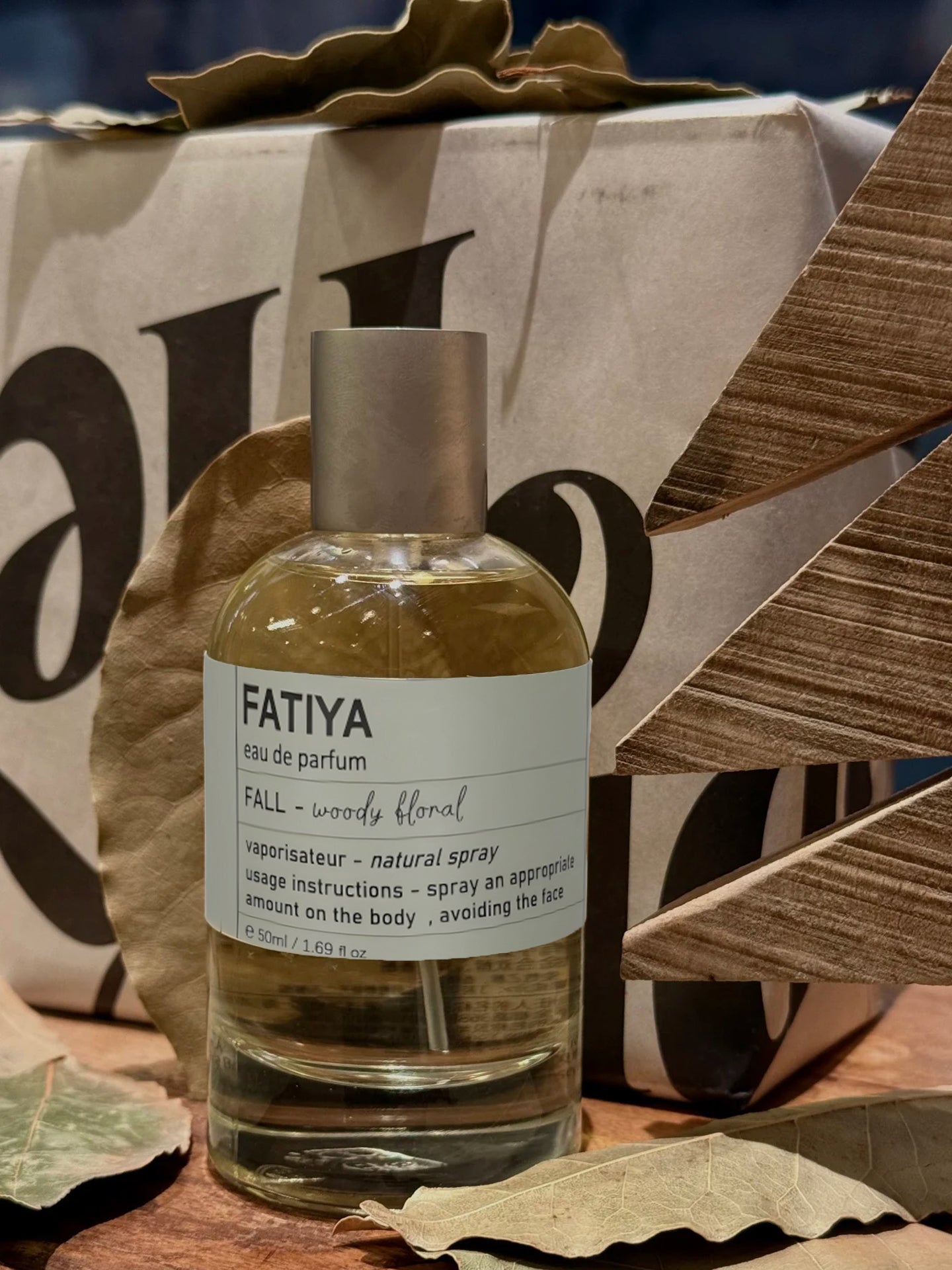 FATIYA 50ML Unisex Designer-Inspired Cologne Woody Spicy Long Lasting EDP Premium Gift Box US Ship