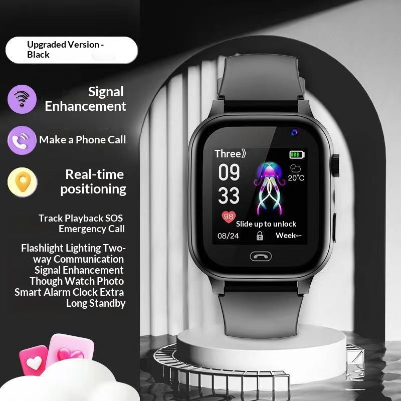 Montre Connectée Enfant Étanche avec Emplacement Carte SIM