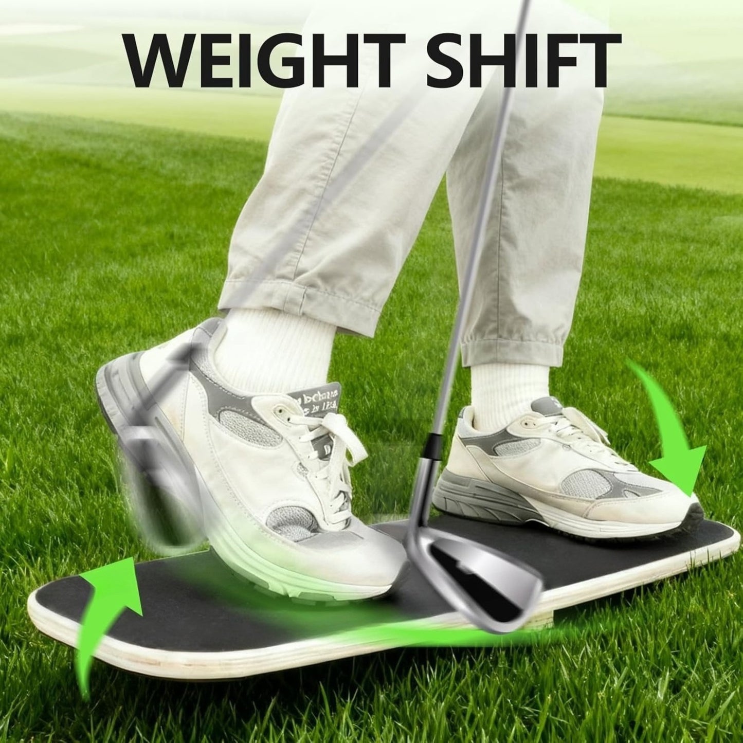 Golf Balance Board Wooden Anti-Slip Golf Swing Trainer Improve Balance Stability Rhythm Training Equipment For Golfers