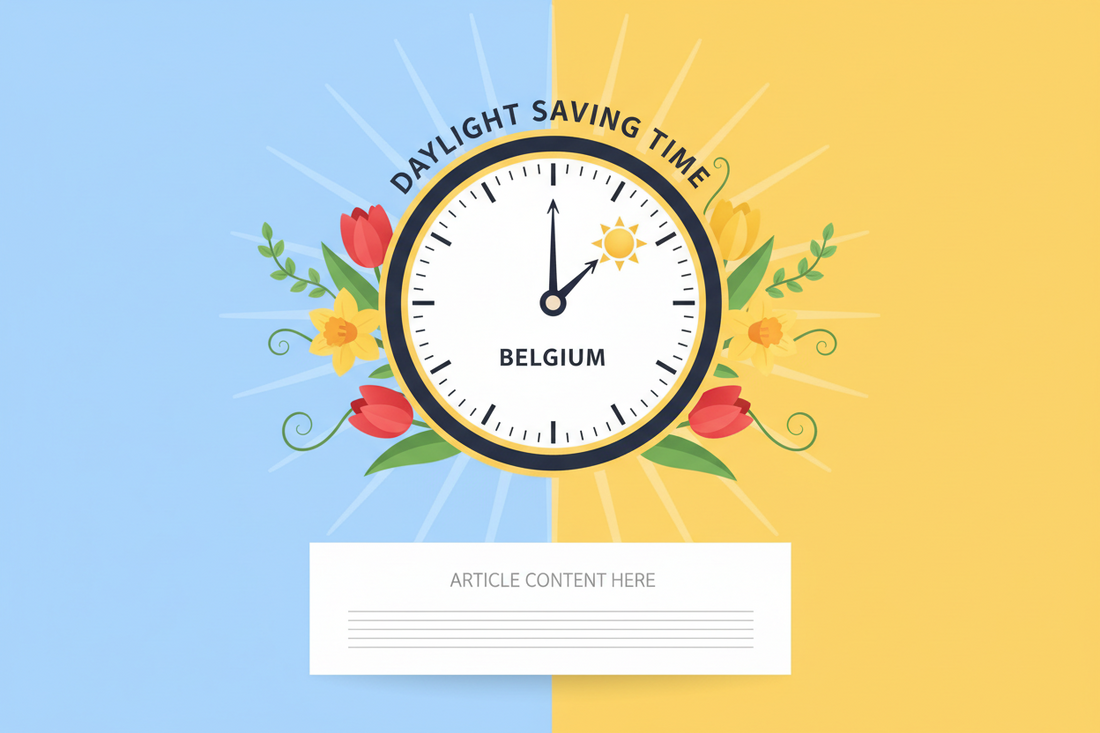 Changement d'heure : quand la Belgique passera-t-elle à l'heure d'été ?