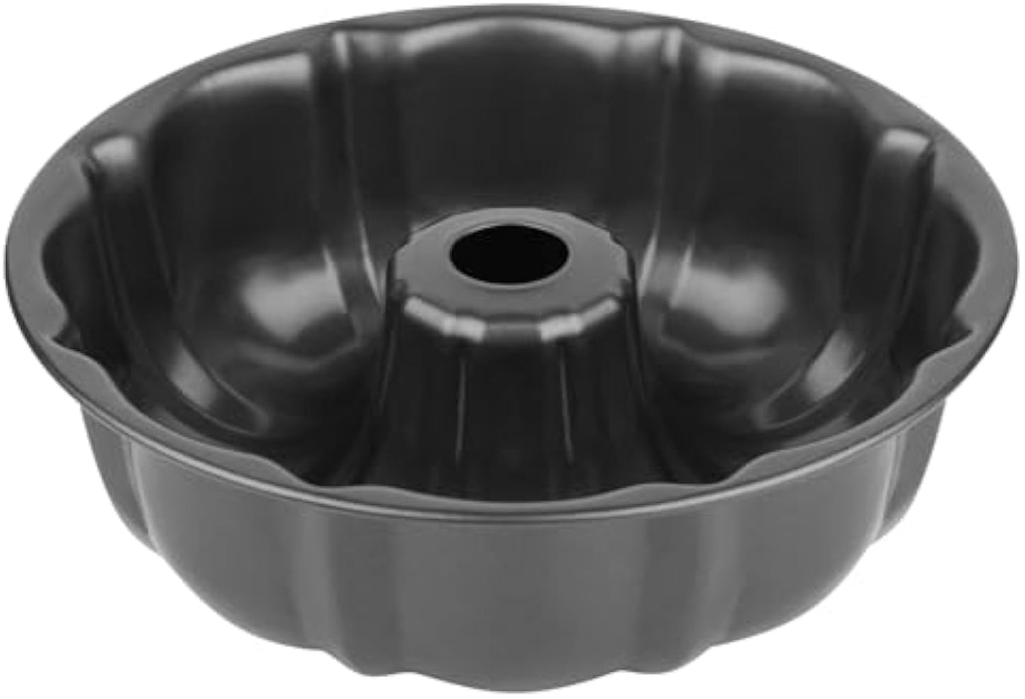 Non-stick Cake Pan Heavy Duty Carbon Steel Fluted Tube Round Cake Baking Pan Pound Cake Pan Buntz Cake Pan Tube Bakeware Cake Mold Baking Mold For Jello Gelatin Chocoflan Flan