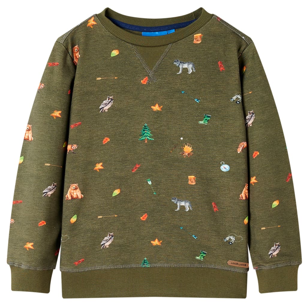 Children's sweatshirt khaki size 116
