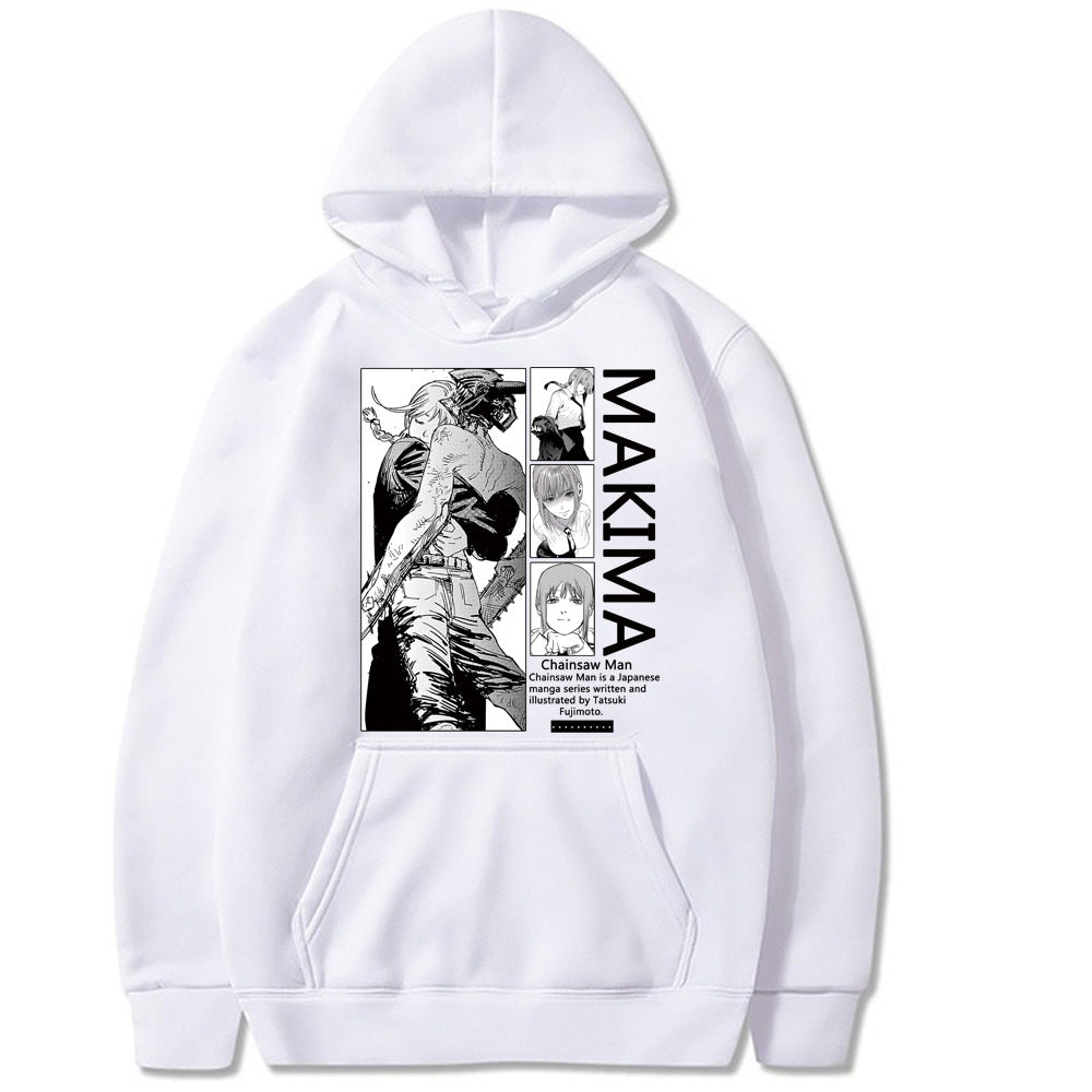 Chainsaw Man Printed Hoodie Sweatshirt