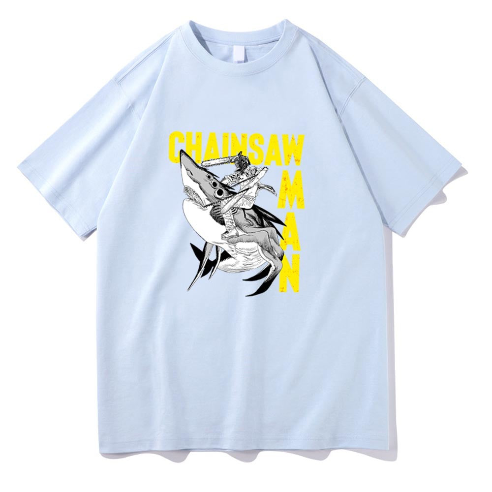 Chainsaw Man Printed Short Sleeve