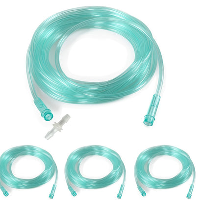 Adult Soft Nasal Oxygen Cannula Kit (Set of 3) - 7-Foot Oxygen Tubing, Including 6 Nasal Cannulas And 6 Tubes, Portable Oxygen Supply, Medical-Grade Oxygen, Home Healthcare, Compact Design, Reliable Performance, Oxygen Cylind