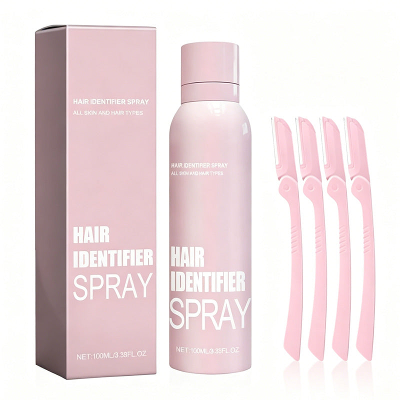 Hair Identifier Spray For Face Shaving, Skin Body Hair Identifying Spray,Moisturizing And Skin Care Set