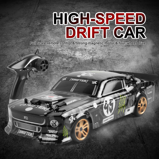 Four-wheel Drive High-speed Remote Control Car 24g Rapid Drift Car Toy