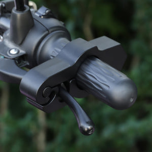 Handlebar Lock-Aluminum Alloy Anti-theft-Black-Mounted on a Paper Card *[Patent]