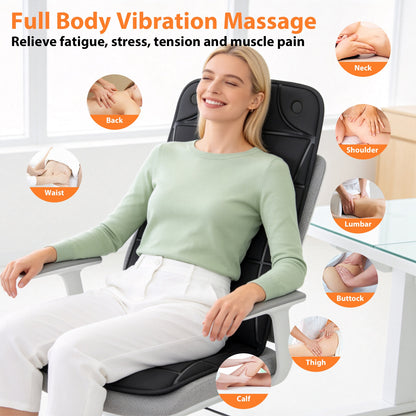 Tapis de Massage Multifonction - Chaleur & Intensités Réglables