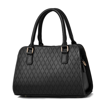 Fashion Color Matching Ladies Handbags European and American Atmosphere Large Capacity