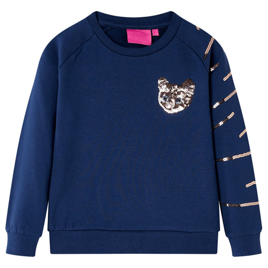 Children's sweatshirt navy blue 116