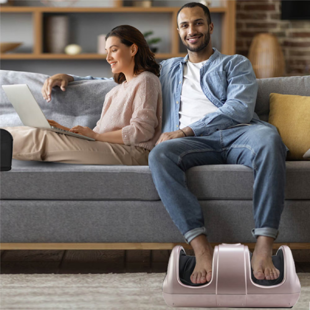 Premium Foot Massager With Remote Control  Deep Kneading And Rolling Massage For Feet, Ankles, Calves, And Legs  Pain Relief & Circulation Boost, Perfect Gift For Men, Women, Parents