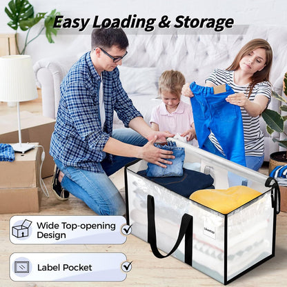 Grand Sac de Rangement / Déménagement Pliable Renforcé
