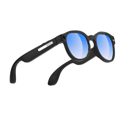 Lunettes de Soleil Connectées Caméra 2MP IA Bluetooth