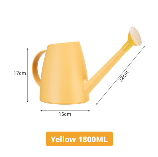 Gardening sprinkler kettle-milk yellow-1.8L-1 piece