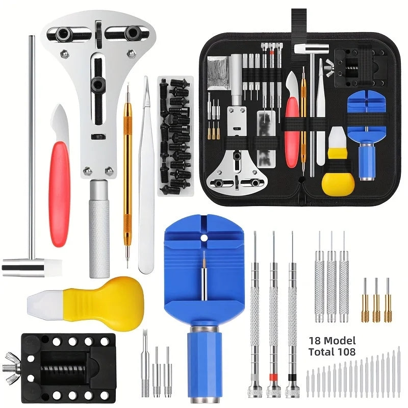 Support pan European shipping--Watch Repair Tool Set 147-piece Watch Repair And Disassembly Set ---- 147-piece Watch Repair Set