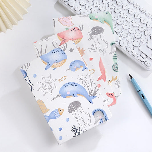 Ocean Cotton Notebook A5 Cartoon