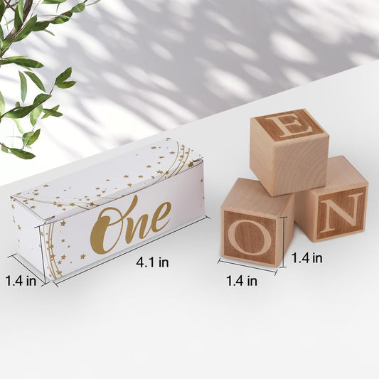 Wooden ONE Letter Blocks, Baby First Birthday Photo Props, Natural Wood Milestone Blocks For Smash Cake, 1st Birthday Decor