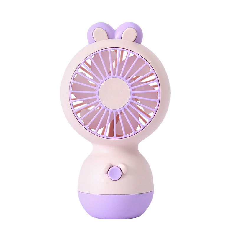 Petit Ventilateur de Bureau Portable Rechargeable