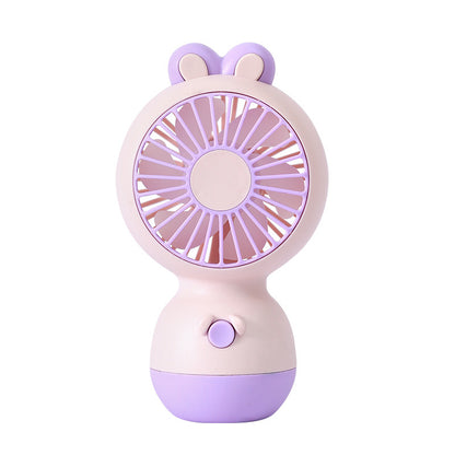 Petit Ventilateur de Bureau Portable Rechargeable